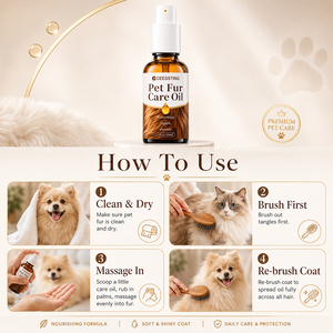 Huile de Soin Capillaire Liquide Nourrissante Longue Durée pour Animaux de Compagnie (Chiens et Chats) – Hydratation Naturelle et Fraîcheur – Marque Blanche - Product Image 5