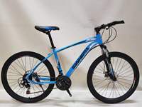 Vélo de Montagne à Cadre en Alliage d'Aluminium 29 Pouces, Suspension Intégrale 27,5 Pouces, Freins à Disque, 21 Vitesses, Acier Carbone, Vert, Tricycles VTT - Vente Flash