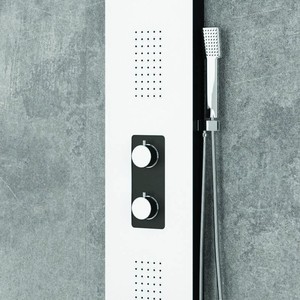 ชุดอุปกรณ์อาบน้ำ Kaman-BN9700สีดำและสีขาวแผงฝักบัวอาบน้ำชุดฮาร์ดแวร์ kamalu - Product Image 3