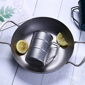 Meilleure vente Tasses à bière rétro en métal 304 en acier inoxydable Nouveau style <span class=keywords><strong>Viking</strong></span> Design avec poignée Boissons à vin - Product Image 6