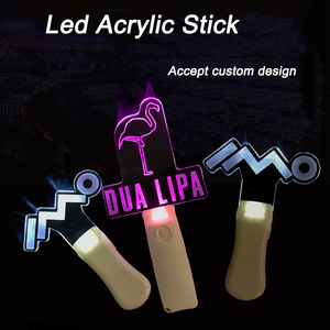 Karanlık konser parti malzemeleri kızdırma LED akrilik sopa özel LOGO LED ışık sopa - Product Image 3