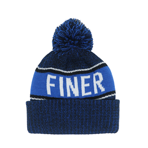 Chất Lượng Cao Biểu Tượng Tùy Chỉnh Golf Pom Pom Beanie Hat Với Các Mô hình Khác Nhau Và Hand Rút Ra In Ấn Cho Câu Lạc Bộ Người hâm mộ - Product Image 1