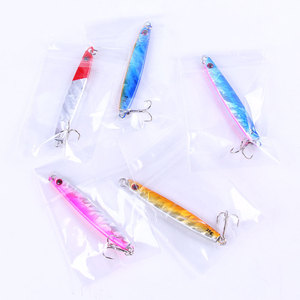 Esche da Pesca in Piombo 80mm 25g all'Ingrosso, 5 Colori, Jig Metallici per Spigola, Persico, <span class=keywords><strong>Tonno</strong></span> con Meraviglioso Effetto Laser - Product Image 6