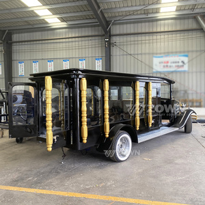 Carro Funebre Elettrico Premium a 4 Ruote Stile Vintage Retrò, <span class=keywords><strong>Auto</strong></span> Classica di Alta Qualità per Trasporto Salme, 2 Anni di Garanzia per Riti Cimiteriali - Product Image 6