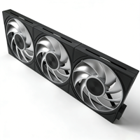 Kipas Casing ARGB 120mm yang Dapat Disambungkan, Kipas Pendingin PC Sistem Daisy Chain, Kipas PWM 4Pin Senyap untuk Kipas Casing Komputer Desktop Gaming