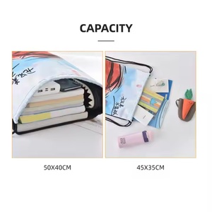 Wholesale Customized Promotional Polyester Nylon Drawstring <b>Bags</b> and Backpack Draw <b>String</b> <b>Bags</b> Sports Drawstring Backpack - Product Image 3