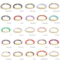Bracelet géométrique en acier inoxydable plaqué or 18 carats, personnalisable avec un message de bénédiction, et bracelet en perles de cristal inclus.