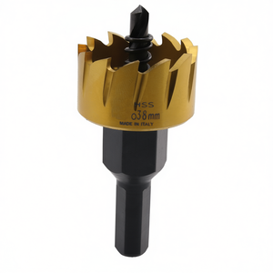 Lame de scie cloche Ttake Hss 38 mm, revêtement titane, pour perçage du métal et du bois - Product Image 2