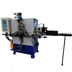 Hydraulic J hook bending and welding machine