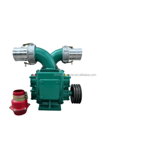 Pompe à boue portable 220V 380V à moteur diesel sur chariot pour fumier, eaux usées, étangs à poissons et boues - Product Image 1
