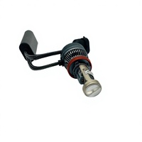 BBROY 6500K Mini Ampoule LED H11 avec Lentille de Projecteur Bi-LED 110W 13000LM pour Voiture, Mini Phare LED H11 avec Lentille de Projecteur Bi-LED