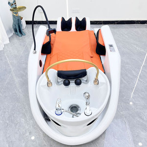 Cama de Masaje de Lujo para Spa, Lavacabezas Eléctrico para Terapia Capilar y Corporal Completa, Mueble de Salón de Belleza - Product Image 4
