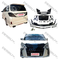 Pour la mise à niveau alphard pièces extérieures pour yo ta alphard vellfire bodykit 2008-2014 japon voiture d'occasion importation anh pièces