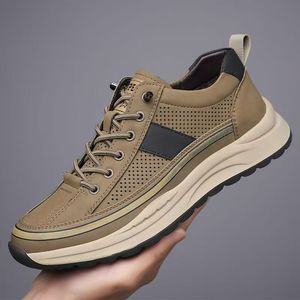 Chaussures pour hommes tendance 2026, nouvelle collection printemps, style moderne, semelle épaisse, haut de gamme, confortables, décontractées, sportives, style rétro - Product Image 2