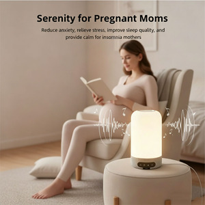 Machine à <span class=keywords><strong>bruit</strong></span> <span class=keywords><strong>blanc</strong></span> portable rechargeable, 15 sons, <span class=keywords><strong>pour</strong></span> la relaxation nocturne, soulagement émotionnel et du stress, haut-parleur Bluetooth, aide au sommeil <span class=keywords><strong>pour</strong></span> adultes - Product Image 3