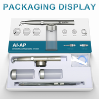 Pistolet de sablage dentaire AI-AP3, oxyde d'aluminium, polisseur à air abrasif avec raccord K/N et système de pulvérisation d'eau externe