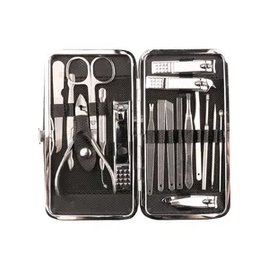 Manicure Supplies Supply Cheap Factory Price Multi Functional Stainless Steel Manicure Makeup Pedicure Set