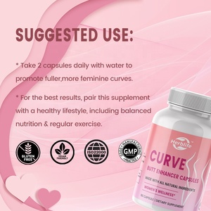 แคปซูลเสริมสะโพกโค้งเว้าแบบ OEM แบรนด์ส่วนตัว อาหารเสริมเพิ่มขนาดสะโพก ช่วยเสริมสะโพกและหน้าอกให้ใหญ่ขึ้น - Product Image 4