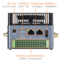 Contrôleur de pointe pour vision industrielle Qualcomm IQ-9075 AIBOX-9075 200TOPS NPU 4CH GMSL2 2.5G LAN 5G WiFi6 CAN FD