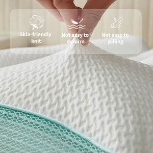 Almohadas de cama de espuma viscoelástica ortopédica para aliviar el dolor cervical y de hombro para dormir ergonómicas y transpirables - Product Image 3