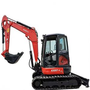 Excavadora Usada Original Japonesa <span class=keywords><strong>de</strong></span> 5.55 Toneladas, Modelo 2017, para KX057-4, Mini Excavadora Hidráulica sobre Orugas, Maquinaria <span class=keywords><strong>de</strong></span> Construcción, Gran <span class=keywords><strong>Venta</strong></span> - Product Image 1