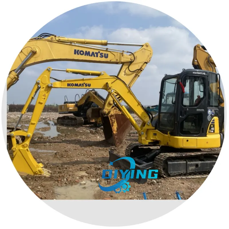 Nieuwe Aankomst Hoge Kwaliteit Komatsu Pc 40 Hydraulische Crawler Tweedehands Graafmachine Pc55 Pc70 Gebruikte Graafmachine Op Voorraad