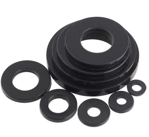 Rondelles plates en <span class=keywords><strong>plastique</strong></span> nylon noir personnalisées de 0.<span class=keywords><strong>1mm</strong></span> 0.5mm <span class=keywords><strong>1mm</strong></span> - Product Image 4