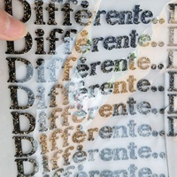 Lettres en strass perlées 3D A-Z de haute qualité à thermocoller, échantillon gratuit, patchs brodés pour la décoration de vêtements