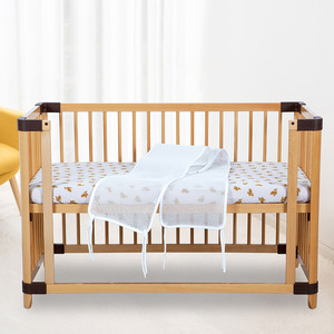 ODM OEM-almohadilla <span class=keywords><strong>de</strong></span> seguridad portátil trenzada para bebé, juego <span class=keywords><strong>de</strong></span> cama <span class=keywords><strong>de</strong></span> malla transpirable, <span class=keywords><strong>protector</strong></span> para <span class=keywords><strong>cuna</strong></span>, parachoques - Product Image 4