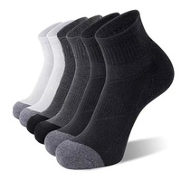 Chaussettes courtes personnalisées avec logo, respirantes, absorbant la transpiration, pour usage quotidien et sportif, conception OEM ODM, vente en gros d'usine