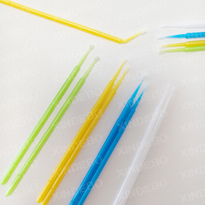 Brosses micro-applicatrices jetables pliables pour blanchiment dentaire, consommables dentaires pour résine adhésive, applicateur dentaire - Product Image 2