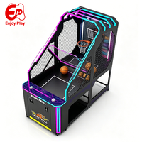 Machine de basket-ball d'arcade Surprise Play avec écran HD de 55 pouces, machine de jeu sportive d'intérieur pour adultes à monnayeur