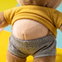 En gros Mini porte-clés ours en peluche, breloque ours en peluche à porter sur vêtement, accessoire de sac pour cadeau d'enfants et cadeau promotionnel