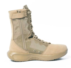 Botas de entrenamiento ligeras DFK1 Camuflaje Negro Desierto Caqui Tan, Botas Desierto Tan para hombre, zapatos de combate. - Product Image 2