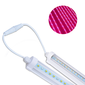 Lampe de culture <span class=keywords><strong>LED</strong></span> T8, 1/2 pièces, spectre complet, pour culture de plantes d'intérieur, semis de légumes, 18W <span class=keywords><strong>36W</strong></span>, <span class=keywords><strong>120cm</strong></span> - Product Image 1