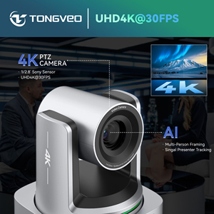 <span class=keywords><strong>NOUVELLE</strong></span> CAMÉRA 2026 10X USB HDMI AI 4K 30FPS PLUG and PLAY PTZ pour <span class=keywords><strong>ZOOM</strong></span>, RÉUNIONS - Product Image 4
