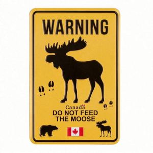 Collection d'aimants de réfrigérateur souvenirs touristiques du Canada, aimant de réfrigérateur personnalisé en tôle - Product Image 1