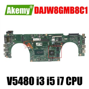 Para Dell Vostro 5480 V5480 placa base de computadora portátil 0Y9V59 DAJW8GMB8C1 SR1EK N15S-GM-S-A2 I3 placa base <span class=keywords><strong>DDR3</strong></span> 14DAjW8GMB8C1 - Product Image 2