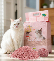Litière pour chat en tofu en gros, personnalisée, naturelle, sans poussière, jetable, vente de litière pour chat en tofu, prix de la litière pour chat en tofu