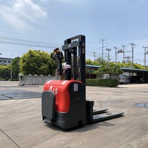 Usine Directe Électrique Alimenté Transpalette Gerbeur Machine 1.5Ton 2Ton Marche Chariot Élévateur Opération Manuelle pour la Vente au Détail - Product Image 6