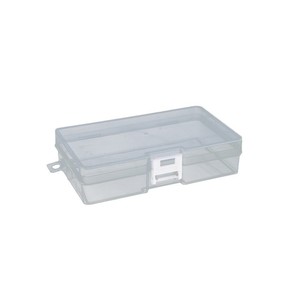 Transparent Plastic Storage <b>Box</b> 14.2x8.7x3.5cm With Lid For Jewelry And Household Items Desktop Display <b>Box</b> - Product Image 4