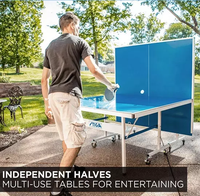 Table de ping-pong double poisson de haute qualité