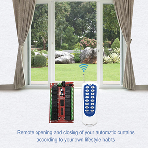 Contrôleur de relais sans fil 433 MHz 16 canaux DC 12V/24V Récepteur + 16 boutons <span class=keywords><strong>émetteur</strong></span>s pour l'éclairage intelligent de la maison, le contrôle du moteur de portail - Product Image 6