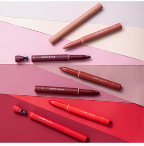 ชุดดินสอเขียนขอบปากเนื้อแมท 12 สี เม็ดสีแน่น ไม่เหนียวเหนอะหนะ สูตรแร่ธาตุ เกลี่ยง่าย ติดทนนาน แฟชั่นสำหรับแต่งหน้าประจำวัน - Product Image 6