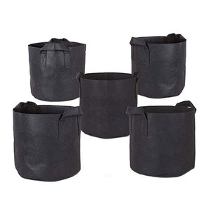 Haute qualité 5 gallons jardin pommes <span class=keywords><strong>de</strong></span> <span class=keywords><strong>terre</strong></span> plantation biodégradable sacs <span class=keywords><strong>de</strong></span> <span class=keywords><strong>culture</strong></span> en tissu <span class=keywords><strong>de</strong></span> feutre - Product Image 2