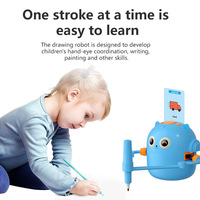 Juguetes Robot de Pintura Automática de Plástico para Niños de 4-6 Años, Educativos, Unisex, con Interacción Musical, Suministros para Eventos