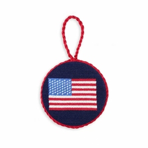 2026 USA cờ needlepoint Vòng Cây giáng sinh trang trí nhà máy Bán Buôn Đồ trang trí Giáng sinh - Product Image 2