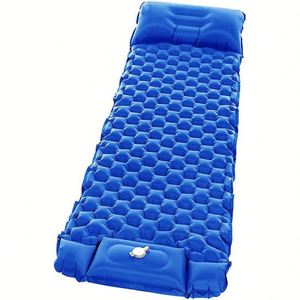 Ultralight Inflatable Camping <b>Pad</b> with Built-In Foot Pump Compact Air Mattress Best Sleeping Mat Custom Printed Promotional - Product Image 4