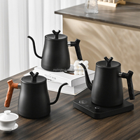 Bouilloire Électrique à Col de Cygne pour Bureau, Bouilloire à Café Électrique Portable, Chauffe-Eau Numérique pour Hôtels et Usage Domestique