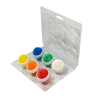Protection de l'environnement, crayons de couleur en forme de champignon mignons, matériau non toxique, ensemble de crayons de couleur portables et solubles dans l'eau